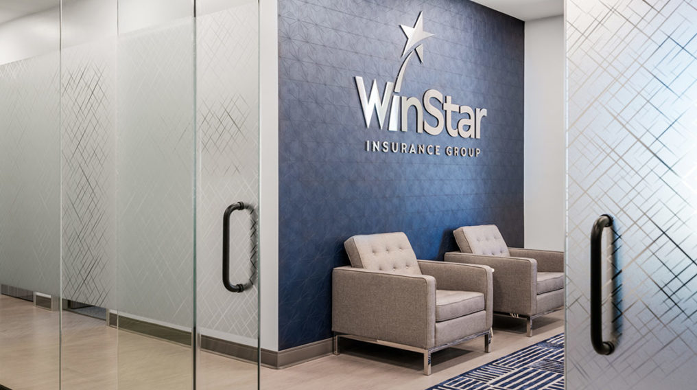 lobby of WinStar building