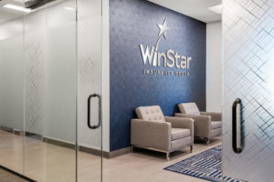 lobby of WinStar building